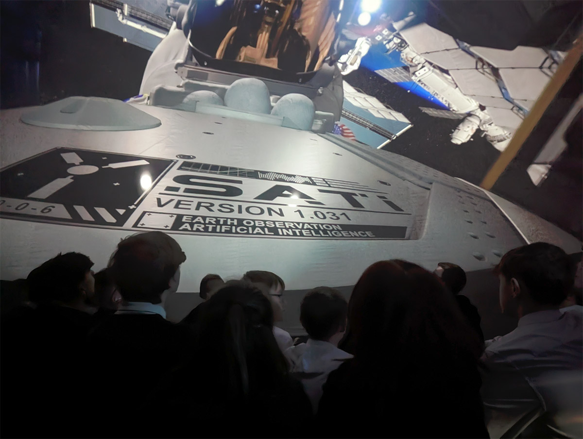 Inside the Planetatrium